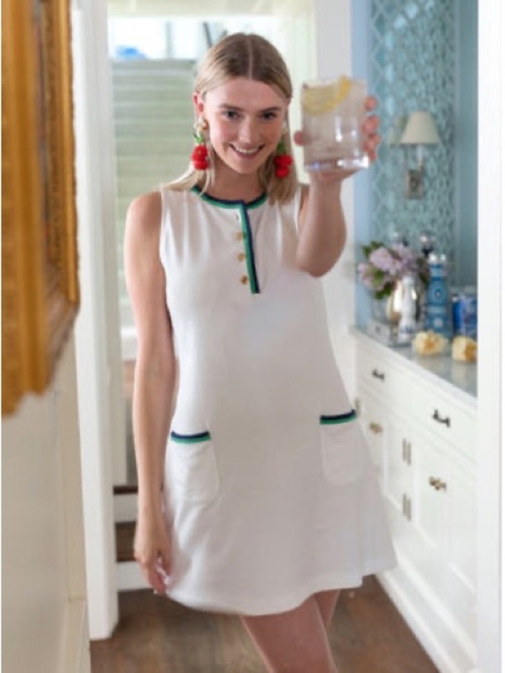 Club and Court Mini Dress